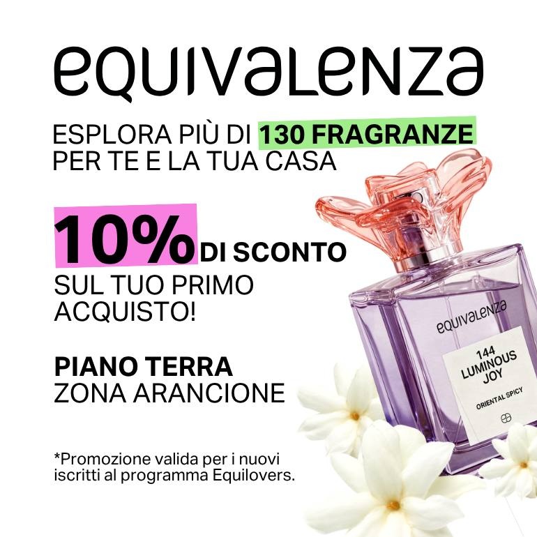 Segui la scia profumata da Equivalenza!